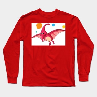 red t rex Long Sleeve T-Shirt